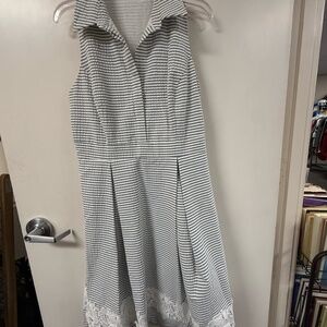 Eliza J Seersucker dress